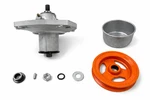 Complete Spindle Assembly With Pulley For Kubota ZD326 ZD331 Mowers 60" 72" Deck. Fixed Price $121.99.