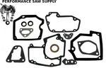 New Poulan S25DA, S25CVA, Super Gasket Set With Seals 530069023. Fixed Price $39.95.