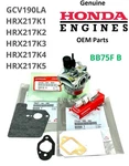 Genuine Honda Carburetor W Gaskets 16100-Z0Y-M42 GCV190LA HRX217 K1 K2 K3 K4 K5. Fixed Price $49.95.