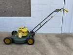 Vintage Bunton 20-35B Lawn Mower 20" Cut -- 3.5HP Briggs Engine Aluminum Deck. Fixed Price $749.99.