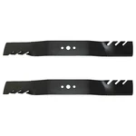 Qty 2: Toothed Mulching Blade Fits Craftsman Replaces 33275 LAB50-0038 X2. Fixed Price $34.99.