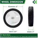 Rear Wheel Assembly For Toro 20041-20073 Mowers. Fixed Price $47.99.