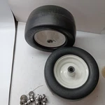 11X6.00-5" Flat Free Lawn Tires Zero Turn Mowers Wheel Assembly White. Fixed Price $79.00.