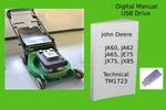 John Deere JA60 JA62 JA65 JE75 JX75 JX85 (21-INCH) Mower Manual See Desc.. Fixed Price $24.99.