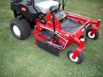 Most Mowers Zero Turn Discharge Cover Best Quality DS101 Toro Great Dane. Fixed Price $189.00.