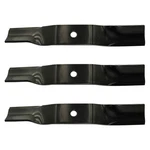3 Copperhead Blades Fits Kubota RCK48-20ZG Or RCK48S-222Z Mowers 48" Deck. Fixed Price $66.99.