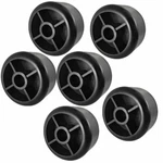 6PK Grasshopper Mower Deck Roller 426122 13280 210-451 3"X2" Wheel 5/8" Bore. Fixed Price $27.99.