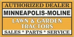Minneapolis Moline Lawn Garden Tractor Dealer Sign Remake Aluminum Size Options. Fixed Price $76.48.