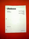 Bolens Tractor & Hp Models 5019H 1900 5020H 2000 Parts Manual 10/87. Fixed Price $8.00.