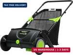 Earthwise LSW70021 21-INCH Width Leaf & Grass Push Lawn Sweeper, Black. Fixed Price $171.53.