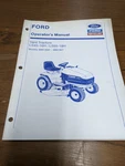 Ford LS45-16H/LS55-18H Operators Manual. Fixed Price $19.56.