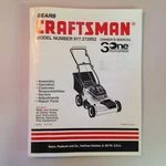 Vintage Jun 1995 Sears Craftsman Lawnmower Model 917.372852 Owner's Manual. Fixed Price $11.69.