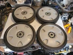 Oem Honda HRR2163VXA Wheel Set 2X-42710-VH7-010ZA 2X-44710-VH7-010ZA. Fixed Price $70.00.