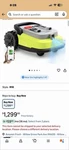 Ubhome M10 Robotic Lawn Mower Battery Powered Yellow Black Gray Rtk Ai Vision. Fixed Price $620.00.