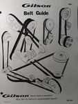 Gilson Montgomery Ward Lawn Garden Tractor Tiller Snow Thrower Belt Guide Manual. Fixed Price $49.95.
