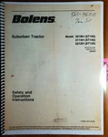 Bolens 3018H ST180 3114H ST140 3212H ST120 Suburban Tractor Operator's Manual 88. Fixed Price $16.99.
