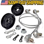 (2 Kit) Deck Lift Pulley & Cable For Cub Cadet Mtd Troy-bilt Craftsman Ryobi. Fixed Price $32.99.