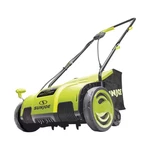 13 In. 12 Amp Electric Lawn Dethatcher With Collection Bag. Fixed Price $158.04.