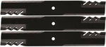 Set 54" Gator Mower Blades For John Deere 727,727A,737,757,7H19,Z710A, Z994R. Fixed Price $61.99.