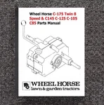 Parts Manual Fits Wheel Horse Lawn Mower C-175 Twin Speed & C145 C125 C105 C85. Fixed Price $19.97.
