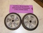 Mtd Huskee Engine 173CC 21" Push Mower Powermore Small Front Wheels Oem Set 7". Fixed Price $38.00.