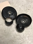 Oem Good Used Boy Dura Force 2 Lawnmower Wheel Covers Pair 94-1609. Fixed Price $12.49.