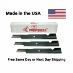 Lawn Mower Blades 3-PACK For 61" 42" Fits Scag, Ferris, Bad Boy +. Fixed Price $62.95.