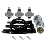 48" Lawn Mower Deck Parts Rebuild Kit For John Deere LA145 100 Series. Fixed Price $101.99.