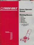 Troy-bilt Mulching Mowers Walk-behind 8624 8628 1990 Manual & Parts Catalog. Fixed Price $24.95.