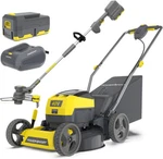 Powersmart 40V Max 17-INCH Cordless Lawn Mower & String Trimmer Combo Kit. Fixed Price $299.99.