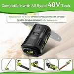 6AH 40V Lithium Battery Replacement For Ryobi OP40401 OP40602 OP40501 Lawn. Fixed Price $44.99.