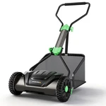 Workprox 16" Push Reel Lawn Mower Adjustable Height 5-BLADE W/8GAL Grass Catcher. Fixed Price $129.99.