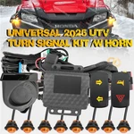 Plug Play For 14+ Honda Pioneer 700-4 Utv Turn Signal Kit Horn Street Legal. Fixed Price $84.47.