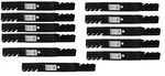 11 "gator" Style Mulch Mower Blades For Toro 16' Groundsmaster 580D 69-6920-03. Fixed Price $239.99.