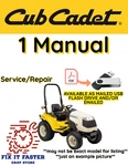 Cub Cadet Compact Tractor 7275 Service Repair Shop Manual Pdf On Usb. Fixed Price $24.50.