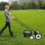New?! Manual Hand Push Grass Cutter 16IN Cutting Width. Fixed Price $99.93.