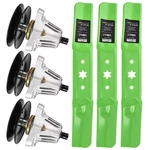 Deck Spindle & Mower Blade Kit For Cub Cadet Fab XT1-LT50 Kh XT2-LX50 XT1LT50. Fixed Price $78.95.