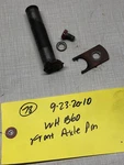 1976 Wheel Horse B-60 Tractor Front Axle Pin. Fixed Price $16.32.