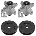 918-0138 756-1187 38" Deck Spindle With Pulley For Mtd White Outdoor LT13. Fixed Price $67.00.