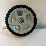 Greenworks Model #25022 Replacement Front Wheel 7IN. Lawnmower Part. Fixed Price $12.49.