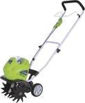 Greenworks 40V 10" Cordless Tiller / Cultivator, 4.0AH Battery And Charger In.... Fixed Price $199.99.