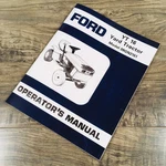 Ford Yt 16 Yard Tractor Lawn Mower Garden Operators Owner Manual Model 09GN2151. Fixed Price $12.97.