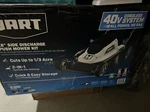 Hart 40V Brushless 18 Cordless 6AH Battery Push Mower - White. Fixed Price $330.00.