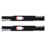 2PK Toothed Mulching Mower Blade For 42" John Deere E100, E110, E120, E130, E140. Fixed Price $31.33.