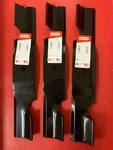 SET/3 Hi-lift Blades For Country Clipper 42" Jazee Mower, H1715. Fixed Price $49.99.