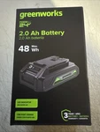 New Greenworks 24V Lithium-ion Battery 2.0AH Usb Power Tool Rechargeable 125+. Fixed Price $24.99.