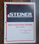 Steiner Rear Discharge Mower Operator's Manual & Parts List. MW460. Fixed Price $15.00.