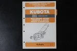 Kubota W5021-SCC-PCC Walk-behind Mower Illustrated Parts List Manual 1990 Oem. Fixed Price $29.99.