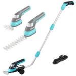 Duratech 7.2V 3-IN-1 Handheld Electric Grass Trimmer & Hedge Shears For Garden. Fixed Price $56.99.
