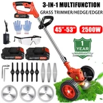 Cordless Electric Weed Lawn Eater Edger Yard Grass String Trimmer Cutter Mower. Fixed Price $44.98.